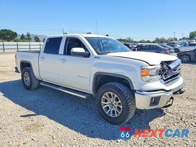 Czwarte zdjęcie samochodu z boku: 2014 GMC SIERRA K1500 SLE VIN:3GTU2UEC4EG239348 - miniatura