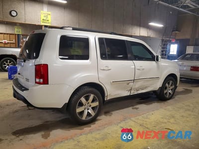 Trzecie zdjęcie samochodu z tyłu: 2012 HONDA PILOT TOURING VIN:5FNYF4H94CB044147 - miniatura