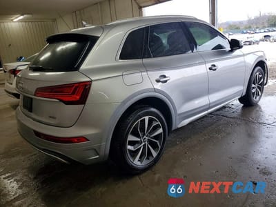Trzecie zdjęcie samochodu z tyłu: 2021 AUDI Q5 PREMIUM PLUS VIN:WA1BAAFY3M2117178 - miniatura