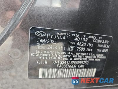 Zdjęcie 13 z 13 samochodu: 2022 GENESIS G70 2.0T VIN:KMTG34TA8NU099752 - miniatura