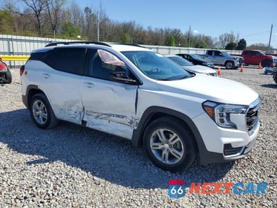 Czwarte zdjęcie samochodu z boku: 2023 GMC TERRAIN SLE VIN:3GKALMEG5PL213102 - miniatura