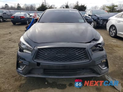 Piąte zdjęcie samochodu w środku: 2021 INFINITI Q50 LUXE AWD VIN:JN1EV7BR0MM755095 - miniatura