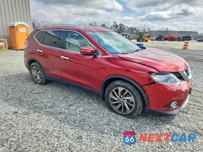 Czwarte zdjęcie samochodu z boku: 2015 NISSAN ROGUE S VIN:5N1AT2MT5FC765784 - miniatura