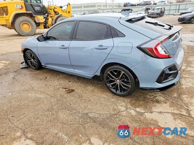 Drugie zdjęcie samochodu z przodu: 2021 HONDA CIVIC SPORT VIN:SHHFK7H47MU221122 - miniatura