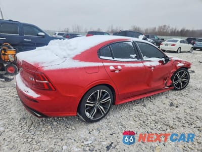 Trzecie zdjęcie samochodu z tyłu: 2020 VOLVO S60 T6 R-DESIGN VIN:7JRA22TM4LG046761 - miniatura