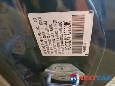 Zdjęcie 12 z 12 samochodu: 2001 HONDA ACCORD EX VIN:1HGCG32751A020200 - miniatura