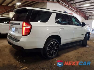 Trzecie zdjęcie samochodu z tyłu: 2023 CHEVROLET TAHOE K1500 RST VIN:1GNSKRKD2PR116675 - miniatura
