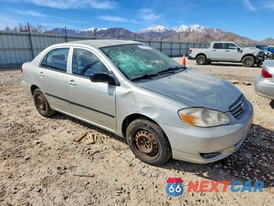 Czwarte zdjęcie samochodu z boku: 2004 TOYOTA COROLLA CE VIN:JTDBR32E742043382 - miniatura