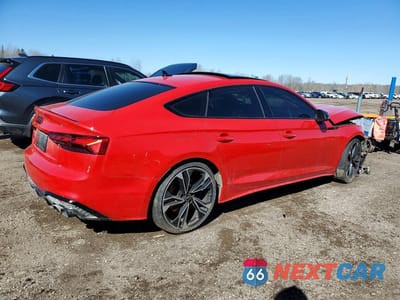 Trzecie zdjęcie samochodu z tyłu: 2024 AUDI S5 PRESTIGE VIN:WAUB4CF51RA092578 - miniatura