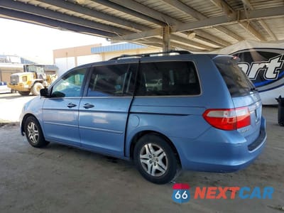 Drugie zdjęcie samochodu z przodu: 2007 HONDA ODYSSEY EX VIN:5FNRL38467B025004 - miniatura