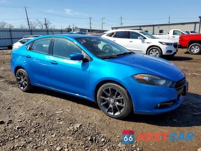 Czwarte zdjęcie samochodu z boku: 2016 DODGE DART SXT VIN:1C3CDFBB2GD541318 - miniatura