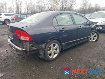 Trzecie zdjęcie samochodu z tyłu: 2006 HONDA CIVIC EX VIN:2HGFA16826H506459 - miniatura