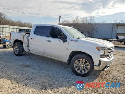 Czwarte zdjęcie samochodu z boku: 2021 CHEVROLET SILVERADO K1500 LTZ VIN:3GCUYGEL1MG139173 - miniatura