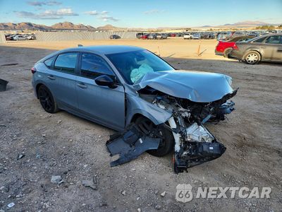 Czwarte zdjęcie samochodu z boku: 2025 HONDA CIVIC VIN:19XFL2H82SE030585 - miniatura