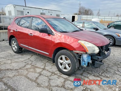 Czwarte zdjęcie samochodu z boku: 2012 NISSAN ROGUE S VIN:JN8AS5MT9CW262380 - miniatura