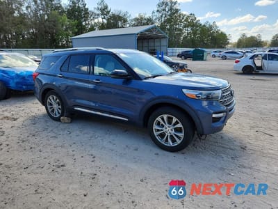 Czwarte zdjęcie samochodu z boku: 2021 FORD EXPLORER LIMITED VIN:1FMSK7FH6MGB06227 - miniatura
