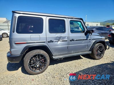 Trzecie zdjęcie samochodu z tyłu: 2021 MERCEDES-BENZ G 63 AMG VIN:W1NYC7HJ3MX381137 - miniatura
