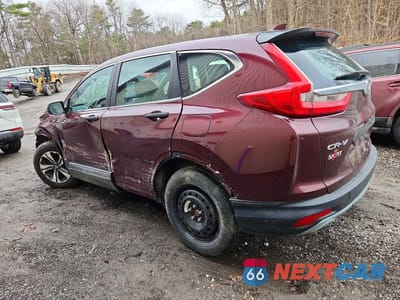 Drugie zdjęcie samochodu z przodu: 2019 HONDA CR-V LX VIN:2HKRW6H30KH218579 - miniatura