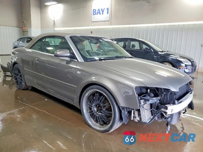 Czwarte zdjęcie samochodu z boku: 2007 AUDI A4 2.0T CABRIOLET VIN:WAUAF48H17K016885 - miniatura