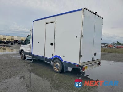 Drugie zdjęcie samochodu z przodu: 2021 FORD TRANSIT DELIVERY TRUCK VIN:1FDBW5Z87MKA79928 - miniatura