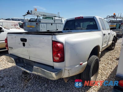 Trzecie zdjęcie samochodu z tyłu: 2007 DODGE RAM 3500 ST VIN:3D7ML48A77G808032 - miniatura