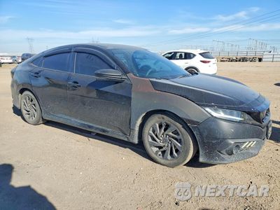 Czwarte zdjęcie samochodu z boku: 2018 HONDA CIVIC EX VIN:2HGFC2F73JH521519 - miniatura