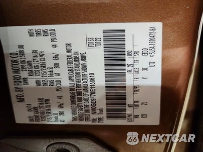 Zdjęcie 13 z 13 samochodu: 2014 FORD TRANSIT CONNECT XLT VIN:NM0GE9F70E1158619 - miniatura
