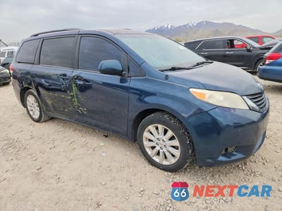 Czwarte zdjęcie samochodu z boku: 2011 TOYOTA SIENNA LE 7-PASSENGER VIN:5TDJK3DC8BS019481 - miniatura