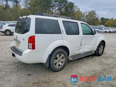 Trzecie zdjęcie samochodu z tyłu: 2010 NISSAN PATHFINDER VIN:5N1AR1NN4AC605526 - miniatura