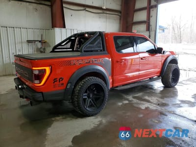 Trzecie zdjęcie samochodu z tyłu: 2021 FORD F150 RAPTOR VIN:1FTFW1RG3MFC23702 - miniatura