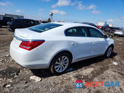 Trzecie zdjęcie samochodu z tyłu: 2014 BUICK LACROSSE VIN:1G4GB5G38EF100854 - miniatura