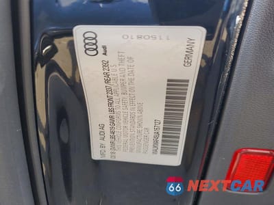 Zdjęcie 12 z 12 samochodu: 2018 AUDI A4 PREMIUM VIN:WAUKMAF49JA157127 - miniatura
