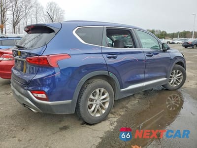 Trzecie zdjęcie samochodu z tyłu: 2019 HYUNDAI SANTA FE SE VIN:5NMS23AD8KH020764 - miniatura
