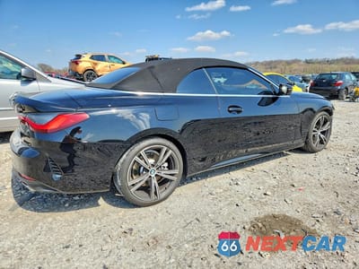 Trzecie zdjęcie samochodu z tyłu: 2023 BMW 430XI VIN:WBA43AT01PCM66519 - miniatura