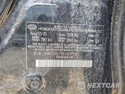 Zdjęcie 12 z 12 samochodu: 2020 HYUNDAI ELANTRA SE VIN:5NPD74LFXLH619555 - miniatura