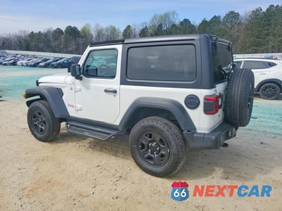 Drugie zdjęcie samochodu z przodu: 2019 JEEP WRANGLER SPORT VIN:1C4GJXAN3KW542689 - miniatura