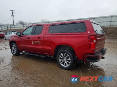 Drugie zdjęcie samochodu z przodu: 2021 CHEVROLET SILVERADO K1500 RST VIN:1GCRYEED9MZ139540 - miniatura