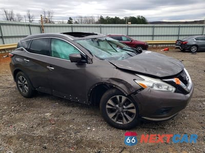 Czwarte zdjęcie samochodu z boku: 2016 NISSAN MURANO SL VIN:5N1AZ2MG6GN104272 - miniatura