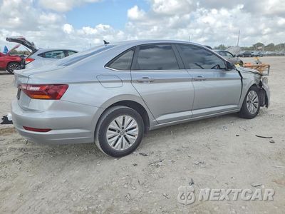 Trzecie zdjęcie samochodu z tyłu: 2019 VOLKSWAGEN JETTA S VIN:3VWCB7BU4KM267980 - miniatura