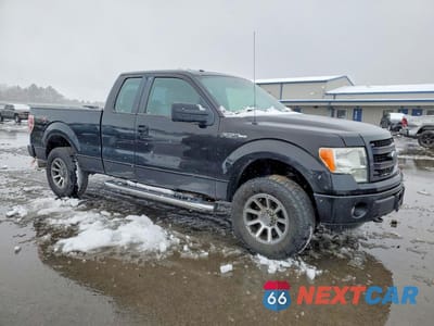 Czwarte zdjęcie samochodu z boku: 2014 FORD F150 SUPER CAB VIN:1FTFX1EF7EFC80965 - miniatura