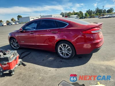Drugie zdjęcie samochodu z przodu: 2019 FORD FUSION TITANIUM VIN:3FA6P0RU6KR148786 - miniatura
