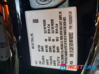 Zdjęcie 12 z 12 samochodu: 2021 TESLA MODEL 3 VIN:5YJ3E1EB1MF960952 - miniatura