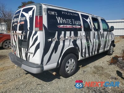 Trzecie zdjęcie samochodu z tyłu: 1999 CHEVROLET EXPRESS G2500 VIN:1GAGG25R6X1038245 - miniatura