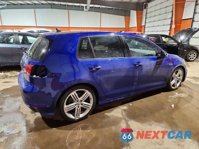 Trzecie zdjęcie samochodu z tyłu: 2017 VOLKSWAGEN GOLF R VIN:WVWVF7AU3HW170215 - miniatura