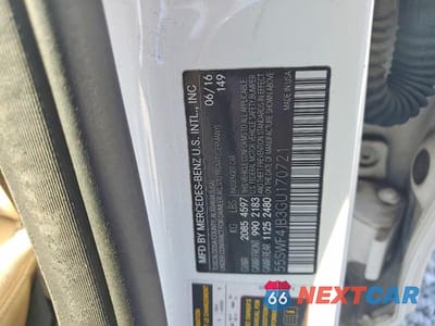 Zdjęcie 12 z 12 samochodu: 2016 MERCEDES-BENZ C 300 VIN:55SWF4JB3GU170721 - miniatura