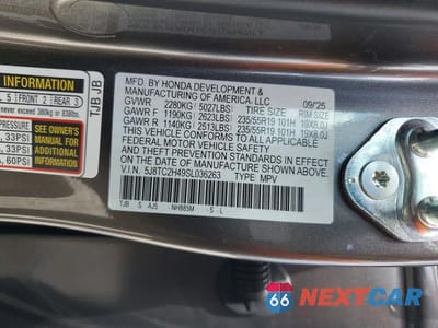Zdjęcie 13 z 13 samochodu: 2025 ACURA RDX VIN:5J8TC2H49SL036263 - miniatura