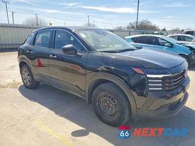 Czwarte zdjęcie samochodu z boku: 2025 NISSAN KICKS S VIN:3N8AP6BA1SL320883 - miniatura