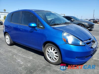 Czwarte zdjęcie samochodu z boku: 2007 HONDA FIT AUTOMATIC VIN:JHMGD38487S060407 - miniatura