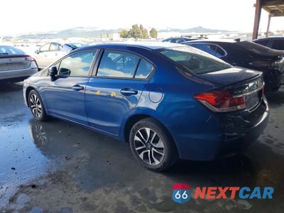 Drugie zdjęcie samochodu z przodu: 2014 HONDA CIVIC EX VIN:19XFB2F8XEE258778 - miniatura