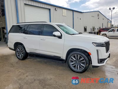 Czwarte zdjęcie samochodu z boku: 2022 CADILLAC ESCALADE SPORT VIN:1GYS4EKLXNR289662 - miniatura